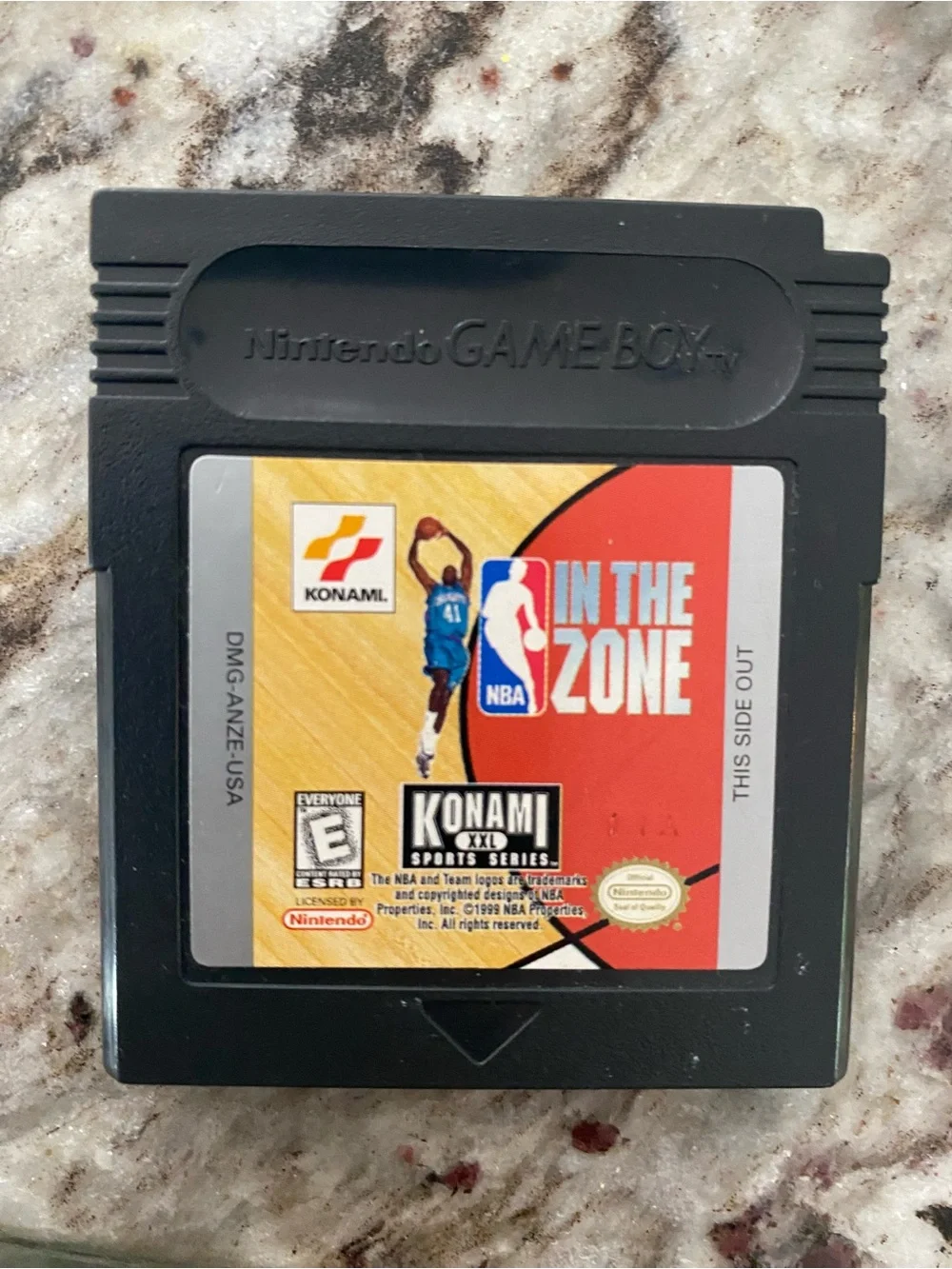 Nintendo Game Boy NBA In The Zone Game Cartridge - Tested
